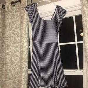 stripped american eagle dress
